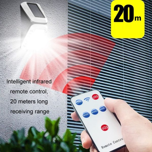 Garden Remote Control Solar Lights Fully Automatic Outdoor Street Lights (A0401) - Image 6