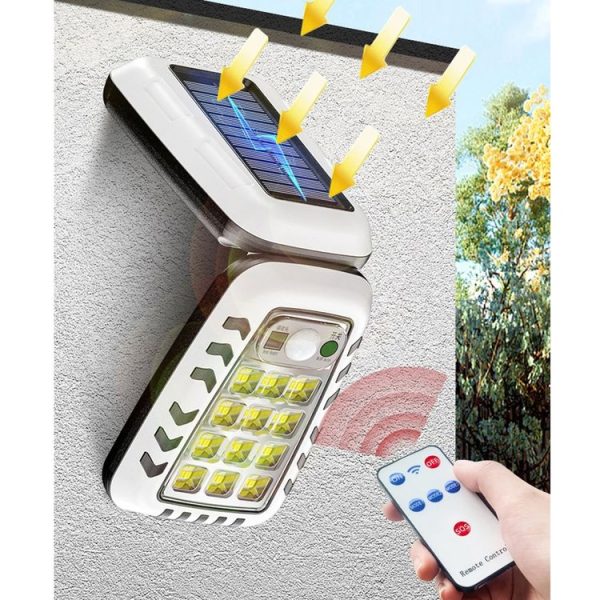 Garden Remote Control Solar Lights Fully Automatic Outdoor Street Lights (A0401) - Image 9