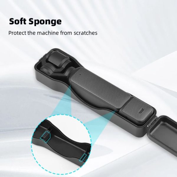 DJI OSMO POCKET 3 BRDRC Waterproof Storage Box Protective Shell With Lanyard (Black) - Image 6
