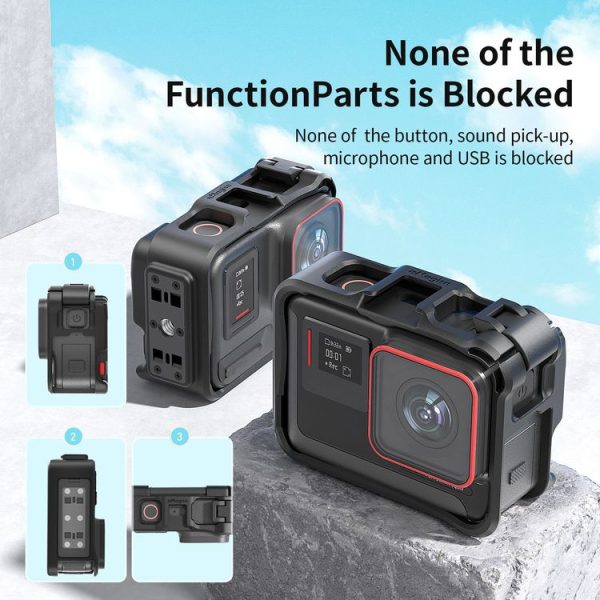 Insta360 Ace / Ace Pro aMagisn Rabbit Cage Border Sports Camera Accessories - Image 13