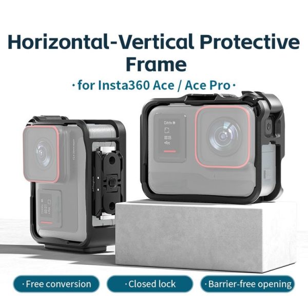 Insta360 Ace / Ace Pro aMagisn Rabbit Cage Border Sports Camera Accessories - Image 7