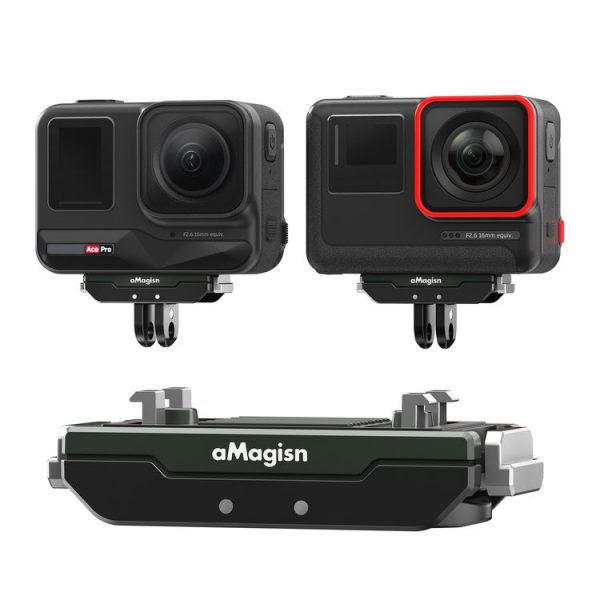 Insta360 Ace / Ace Pro aMagisn Metal Magnetic Quick Release Sports Camera Accessories - Image 5