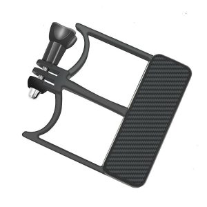 Universal Phone Gimbal to Sports Camera Adapter For DJI OSMO 6 / 5 / 4 / 3 to Gopro DJI Action 4 (Black)