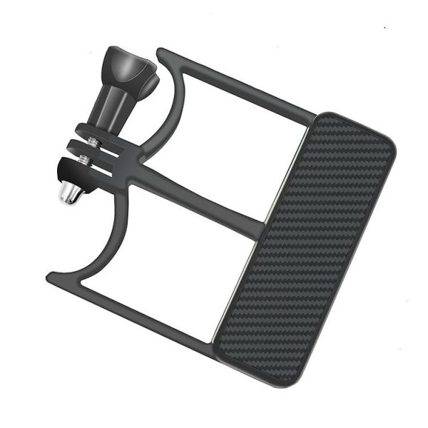 Universal Phone Gimbal to Sports Camera Adapter For DJI OSMO 6 / 5 / 4 / 3 to Gopro DJI Action 4 (Black)