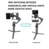 Universal Phone Gimbal to Sports Camera Adapter For DJI OSMO 6 / 5 / 4 / 3 to Gopro DJI Action 4 (Black) - Image 5