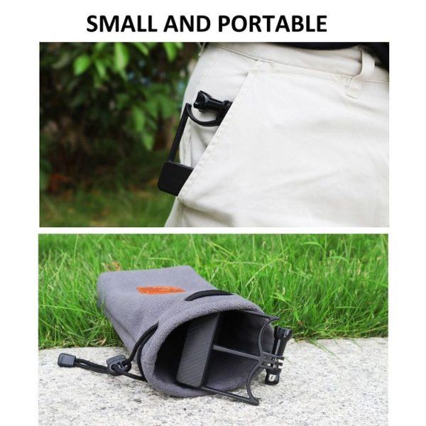 Universal Phone Gimbal to Sports Camera Adapter For DJI OSMO 6 / 5 / 4 / 3 to Gopro DJI Action 4 (Black) - Image 7