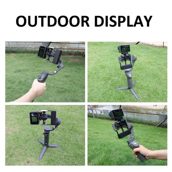 Universal Phone Gimbal to Sports Camera Adapter For DJI OSMO 6 / 5 / 4 / 3 to Gopro DJI Action 4 (Black) - Image 8