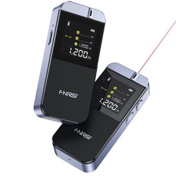 FNIRSI Laser Range Finder Infrared Measuring Ruler (Gray) - Image 2