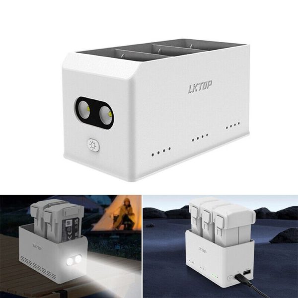 DJI Mini 4 Pro / Mini 3 Pro Drone LKTOP 37W Two Way Charging Hub