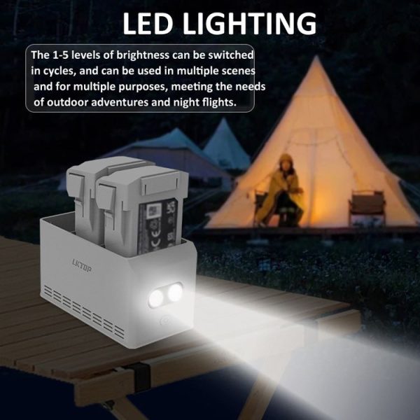 DJI Mini 4 Pro / Mini 3 Pro Drone LKTOP 37W Two Way Charging Hub - Image 5