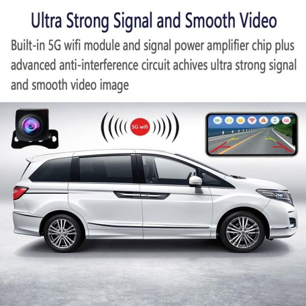 HD1080P 5G WIFI Wireless Car Reversing Starlight Night Vision Camera - Image 6