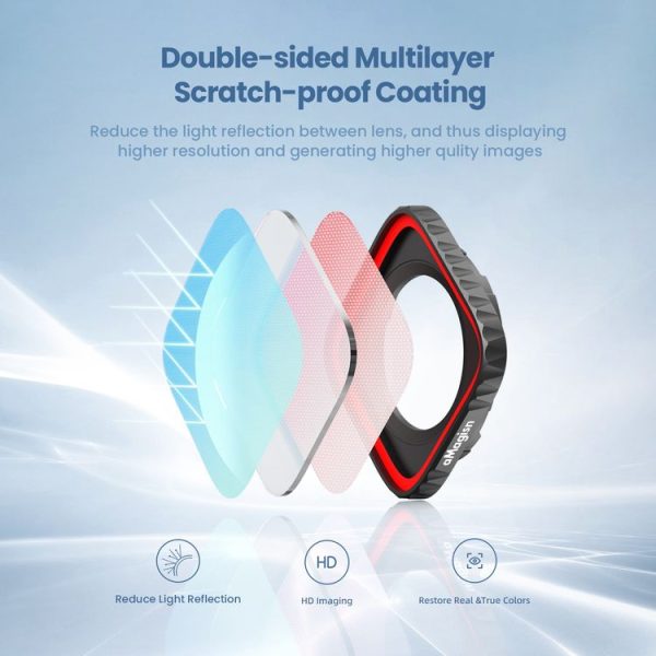 Insta360 Ace Pro UV aMagisn Waterproof Filter Protective Goggles Sports Camera Accessories - Image 6