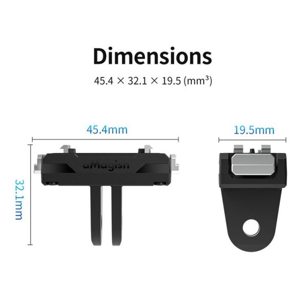 Insta360 Ace / Ace Pro aMagisn Magnetic Quick Release Plastic Accessories Sports Camera Accessories - Image 4