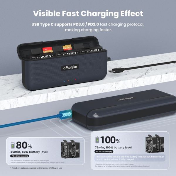 Insta360 Ace / Ace Pro aMagisn Fast Charging Case Camera Charger Accessories - Image 12