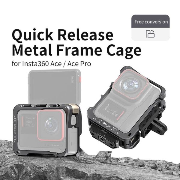Insta360 Ace / Ace Pro aMagisn Quick Disassembly Metal Rabbit Cage Border Accessories - Image 9