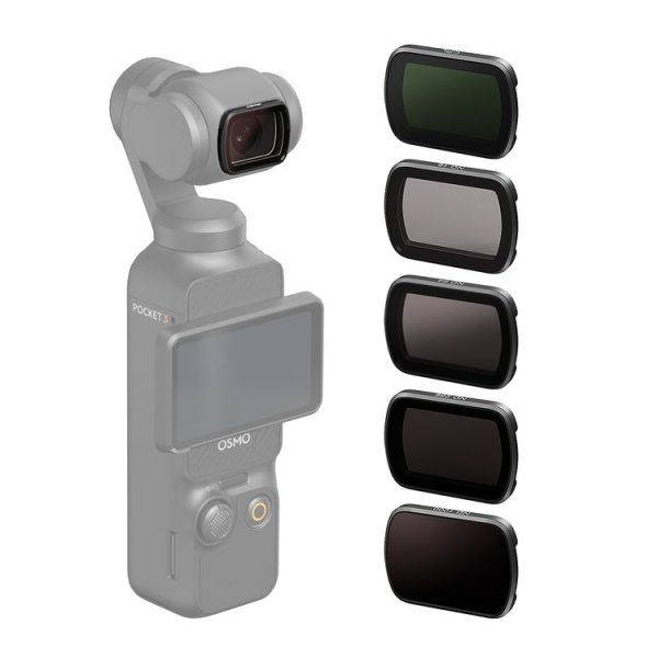 DJI Osmo Pocket 3 aMagisn HD Double Sided Coated Filters Sports Camera Protective Goggles, Style: CPL - Image 2