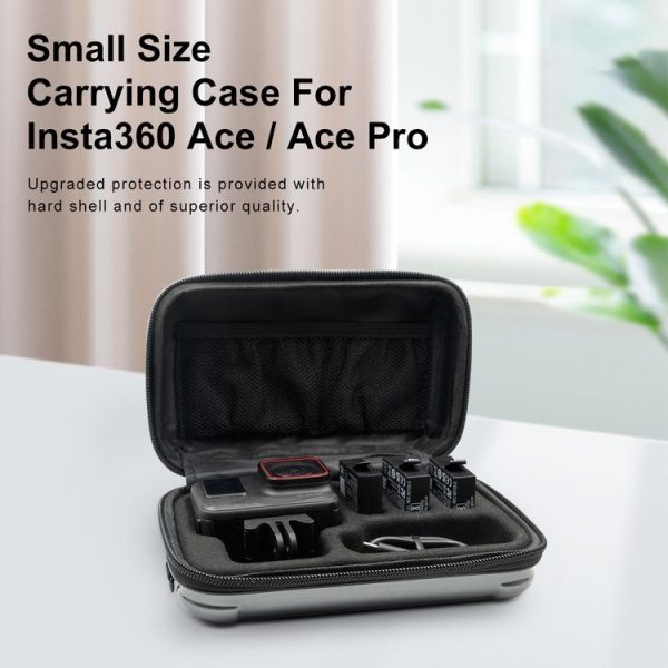 Insta360 Ace / Ace Pro aMagisn Small Organizer Bag Sports Camera Protective Accessories (Deep Gray) - Image 4