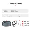DJI Osmo Pocket 3 aMagisn Small Organizer Bag Sports Camera Protective Accessories (Deep Gray) - Image 3