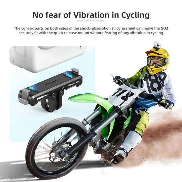 Insta360 GO 3 / 3S aMagisn Magnetic Fast Disassembly Bottom Seat Bracket Sports Camera Accessories - Image 11