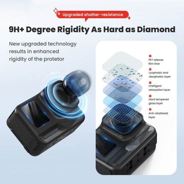 Insta360 Ace Pro aMagisn Tempered Protective Film Sports Camera Accessories, Specification: 1set - Image 6
