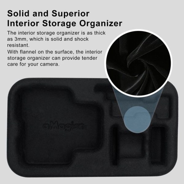 Insta360 Flow aMagisn Small Storage Bag Protective Accessories (Deep Gray) - Image 5