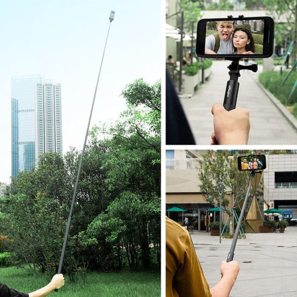 AMagisn 120cm Invisible Straight Pull Selfie Stick Sports Camera Accessories, Specification: Single Rod - Image 8