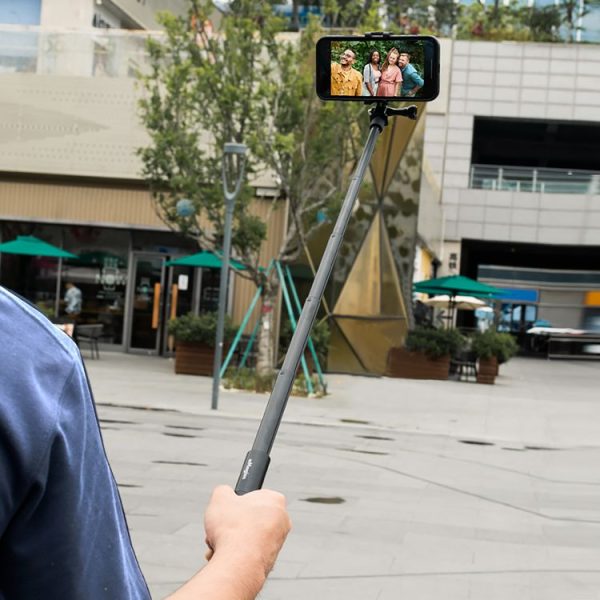 AMagisn 70cm Invisible Straight Pull Selfie Stick Sports Camera Accessories, Specification: Single Rod - Image 2