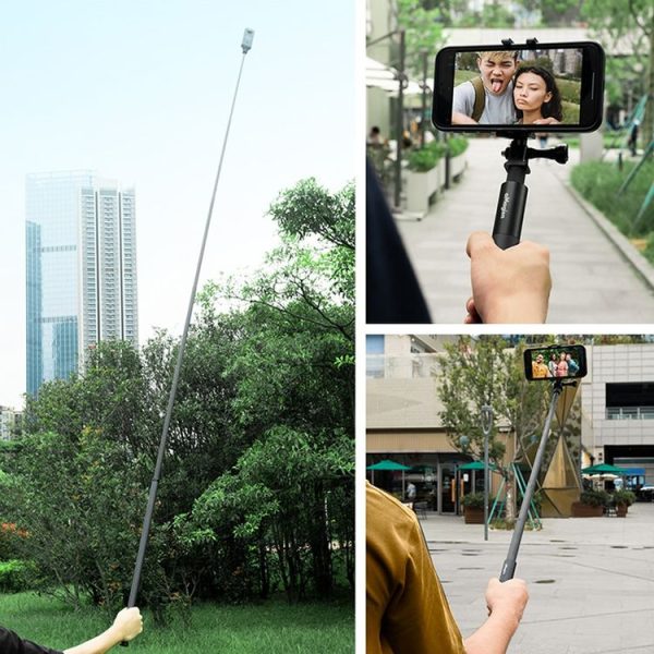 AMagisn 70cm Invisible Straight Pull Selfie Stick Sports Camera Accessories, Specification: Single Rod - Image 8