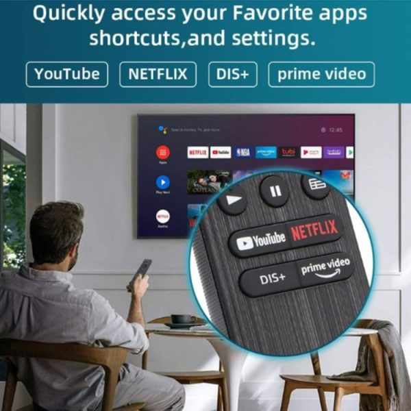 RMF-TX800U Bluetooth Voice Remote Control For Sony KDL And XR / 4K BRAVIA TV - Image 5