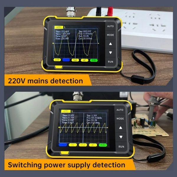 FNIRSI Handheld Small Digital Oscilloscope For Maintenance, Specification: Standard - Image 8