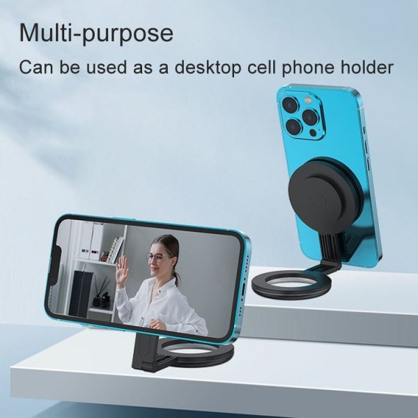 Cell Phone Magnetic Fill Light Portable Photo Pocket Lamp (Black) - Image 12
