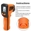 NJTY Digital Display High-Precision Infrared Thermometer For Bakery Kitchen Industry, Spec: T400 - Image 4