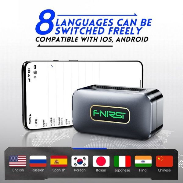 FNIRSI Bluetooth 5.1 Car Engine OBD2 Fault Code Diagnostic Instrument (English) - Image 4