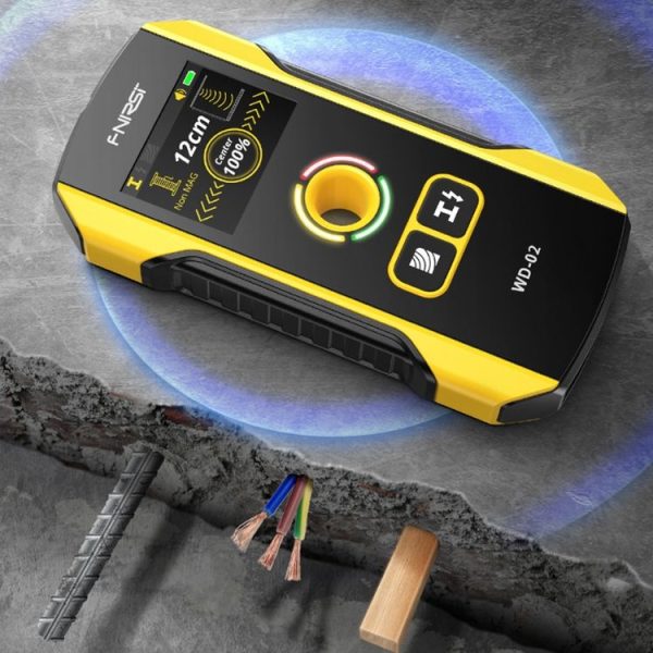FNIRSI Multifunctional Wall Wire And Metal Rebar Detector (WD-02) - Image 2