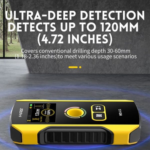 FNIRSI Multifunctional Wall Wire And Metal Rebar Detector (WD-02) - Image 5