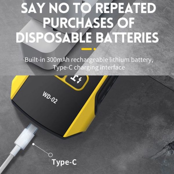 FNIRSI Multifunctional Wall Wire And Metal Rebar Detector (WD-02) - Image 9