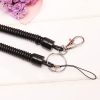 5pcs Spring Key Rope Plastic Keychain Environmentally Friendly Elastic Chain (Colorful Random Delivery) - Image 3