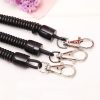 5pcs Spring Key Rope Plastic Keychain Environmentally Friendly Elastic Chain (Colorful Random Delivery) - Image 4