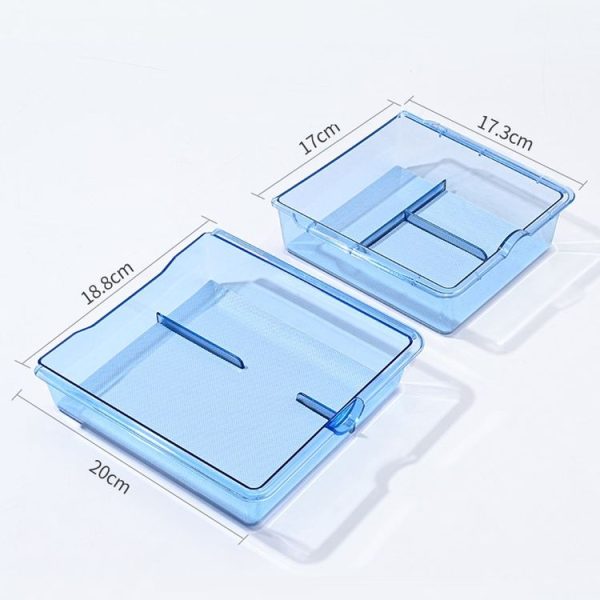 2023.9 Tesla Model3 Silicone Double-Layer Storage Box, Color: Black Central Control - Image 3