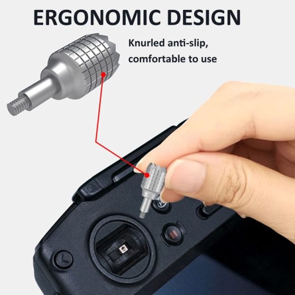 DJI RC Pro Remote Control LKTOP Joystick Thumb Rocker (Gray) - Image 5