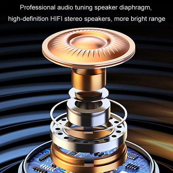 Motorcycle Helmet Bluetooth 5.0 Stereo Music Cycling Headphones (V10) - Image 4