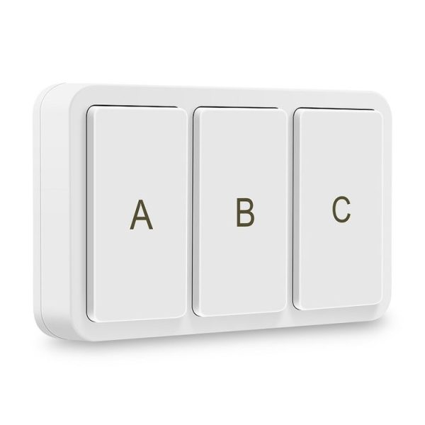 Zigbee Tuya Smart 3-key Situational Wireless Smart Switch (3 Road)