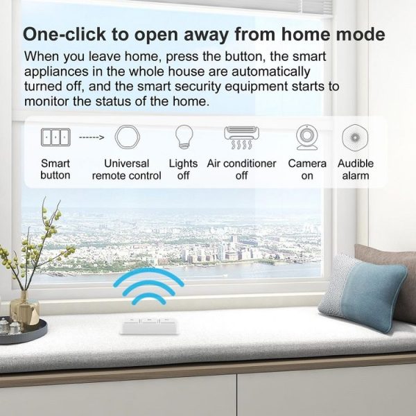 Zigbee Tuya Smart 3-key Situational Wireless Smart Switch (3 Road) - Image 8