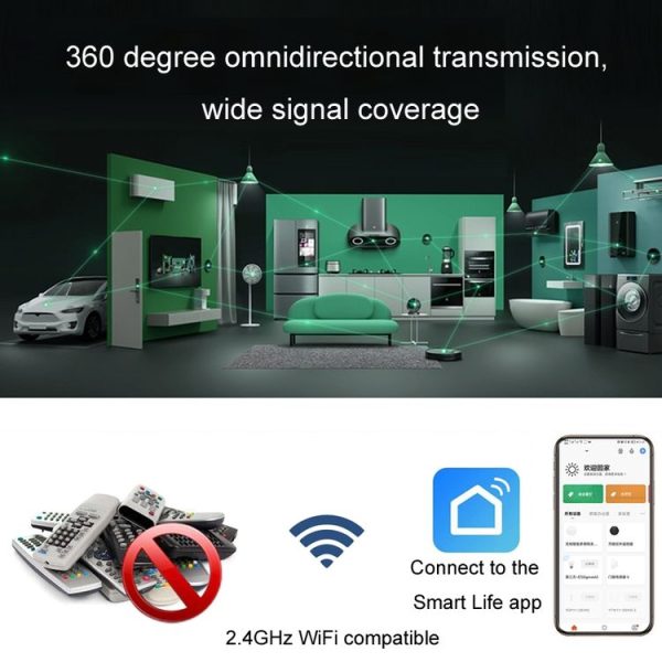 WIFI TV Set-Top Box Air Conditioner Smart Remote Infrared Remote Control - Image 8