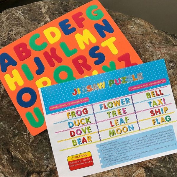Early Childhood Educational Magnetic Foam Puzzle Fridge Magnet (Lower Case Letters) - Image 4