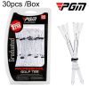30pcs / Box PGM QT025 Golf Tee Limit Ball Studs With Adjustable Height of 83mm (White)