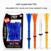 30pcs / Box PGM QT025 Golf Tee Limit Ball Studs With Adjustable Height of 83mm (White) - Image 5