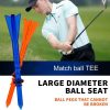 30pcs / Box PGM QT025 Golf Tee Limit Ball Studs With Adjustable Height of 83mm (White) - Image 6