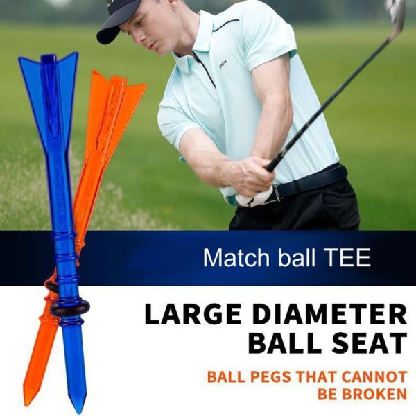 30pcs / Box PGM QT025 Golf Tee Limit Ball Studs With Adjustable Height of 83mm (White) - Image 6