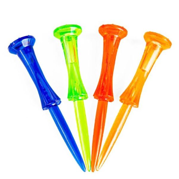 20pcs / Box PGM QT024 Golf Ball Tee Competition Ball Studs 8 Point Crown Tip Durable Anti-Hitting (Yellow) - Image 3